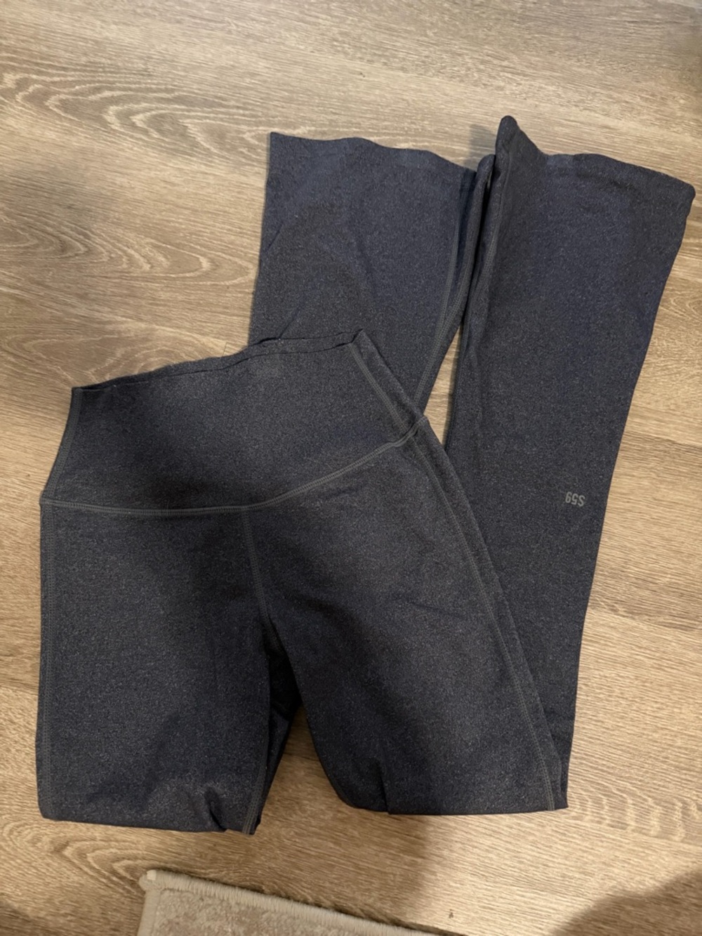 Splits59 Dark Gray High-Waist Flare Legging